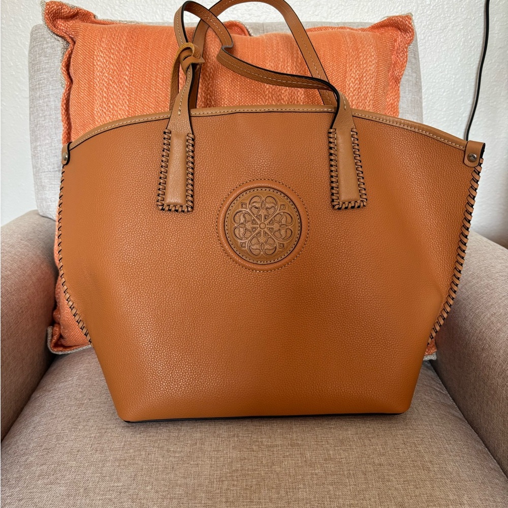 Tan Leather Tote Bag Brighton
